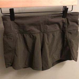 Lululemon Olive Green Size 4 Shorts